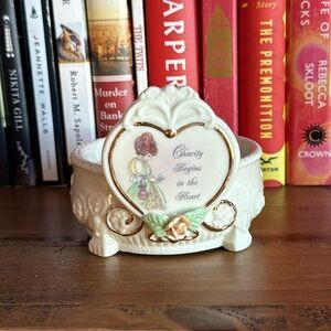 Precious Moments Candelabra “Charity…”